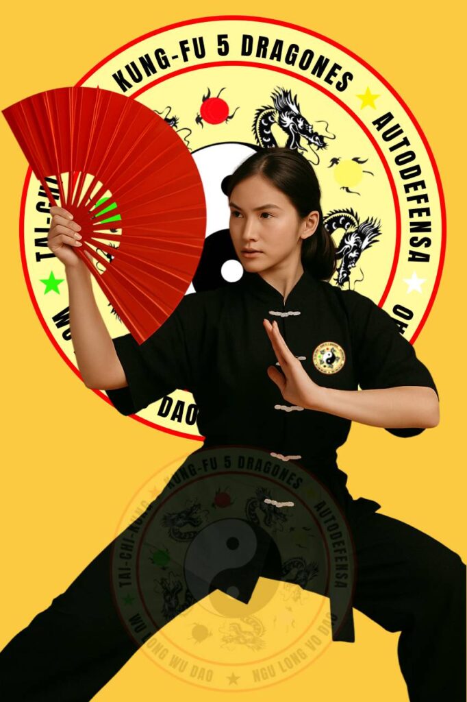 Clases de Kung Fu para Jóvenes en Sabadell - Abanico