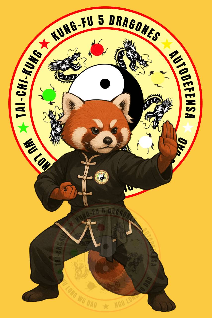 Clases de Kung Fu para Niños en Sabadell - Kung-Fu Panda Rojo (3 a 6 años)